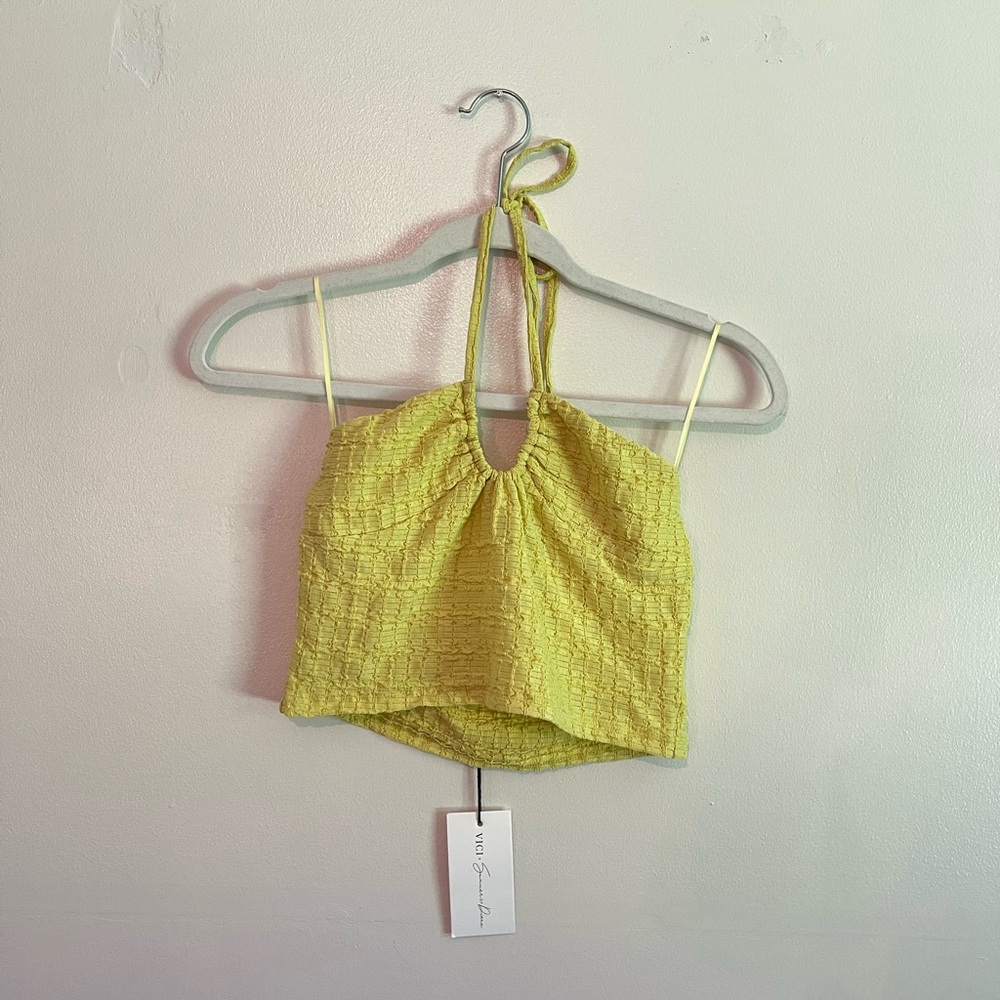 Vici Halter Crop Top